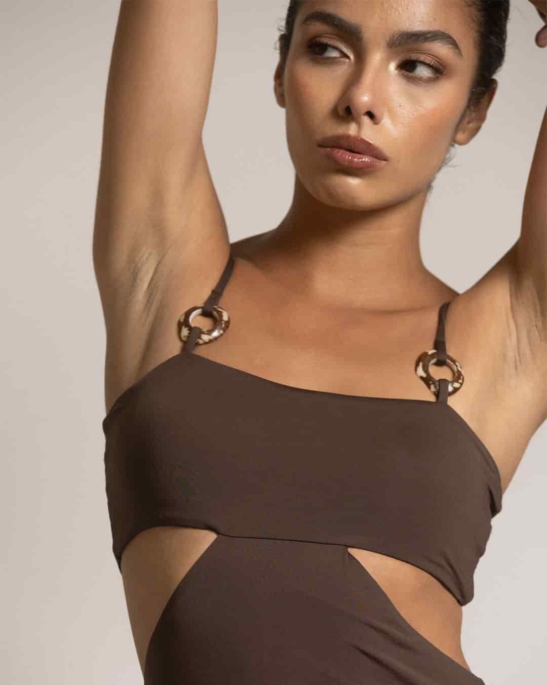JOHANA DRESS / Café Oscuro - miniatura 4