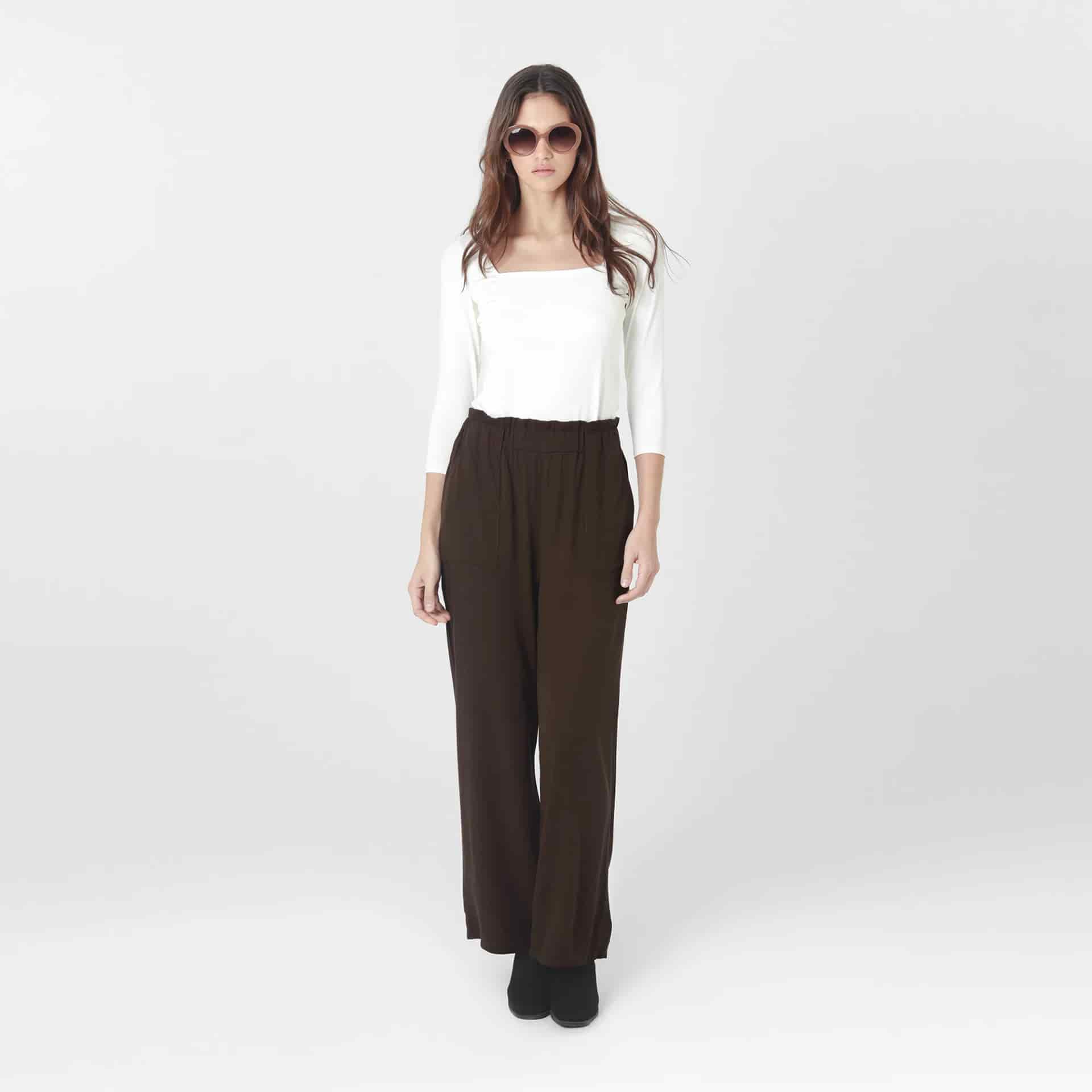 Pantalon Tiro Alto Bota Recta - miniatura 1