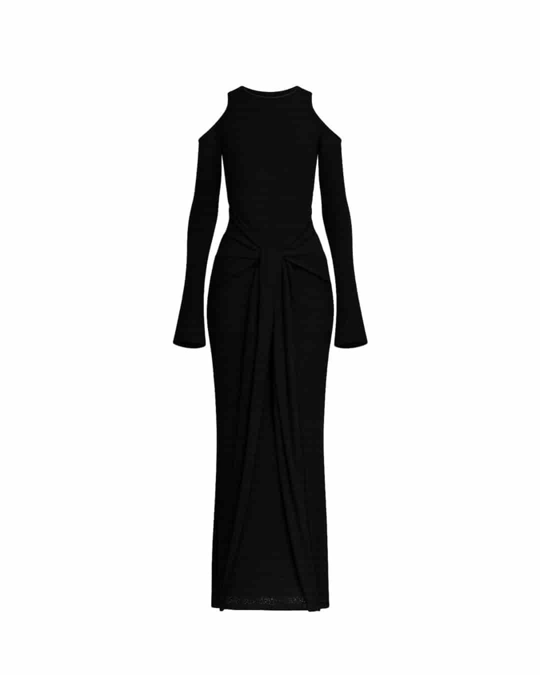 VESTIDO VOLVER AL VALLE - BLACK - miniatura 8