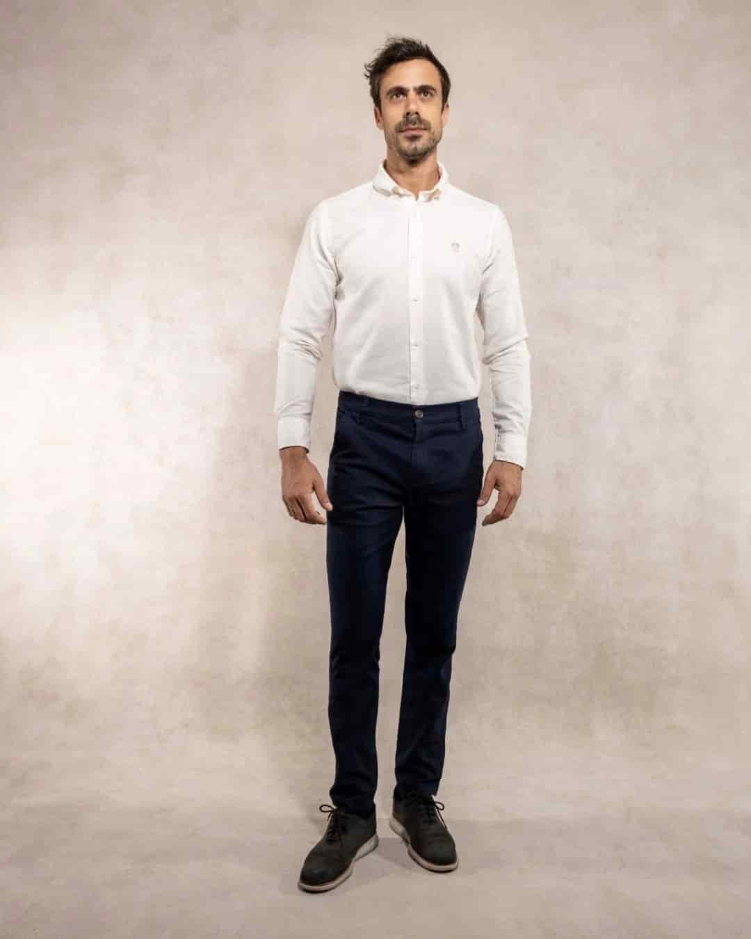Pantalon Elastico Azul Navy - miniatura 6