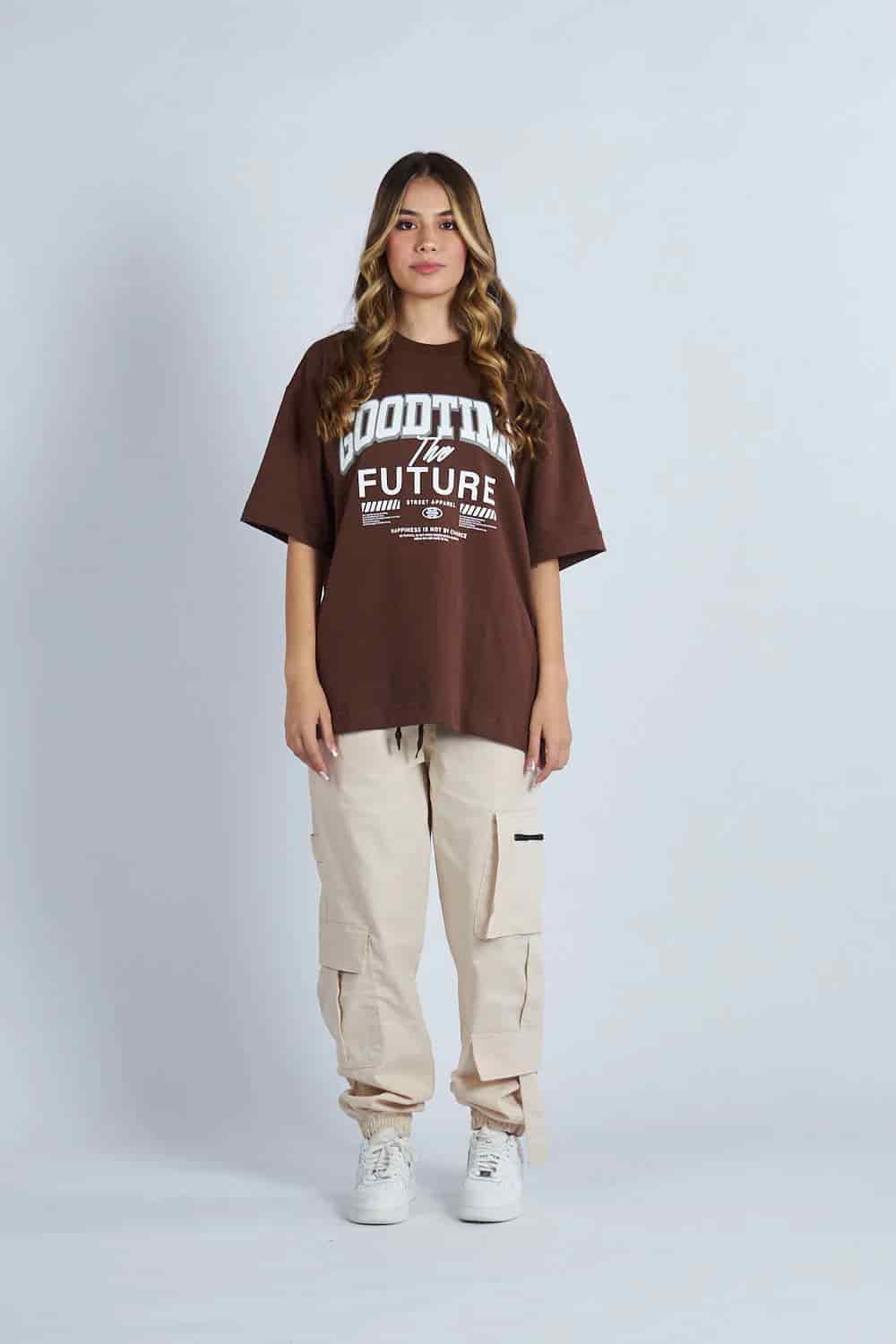 Camiseta oversize estampado Good Time Cafe | DROP 03 | - miniatura 1