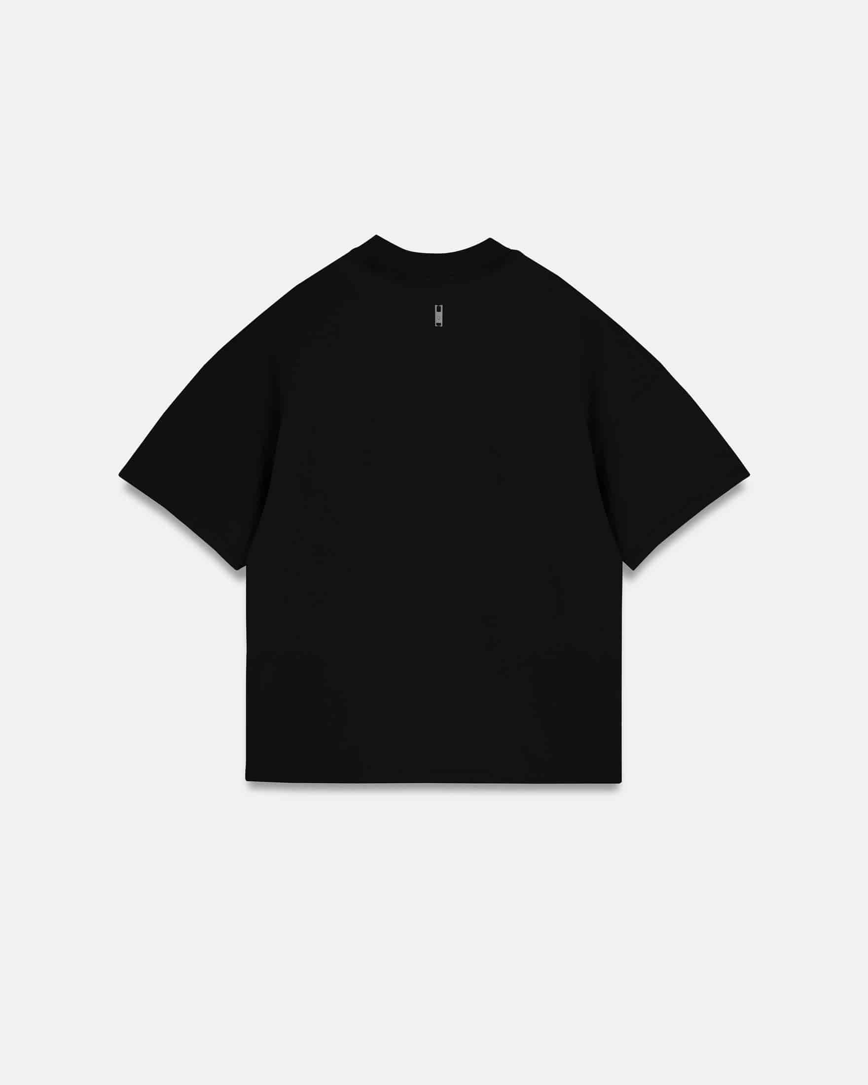 Line Basic Label Boxy Fit Tshirt Black - miniatura 3