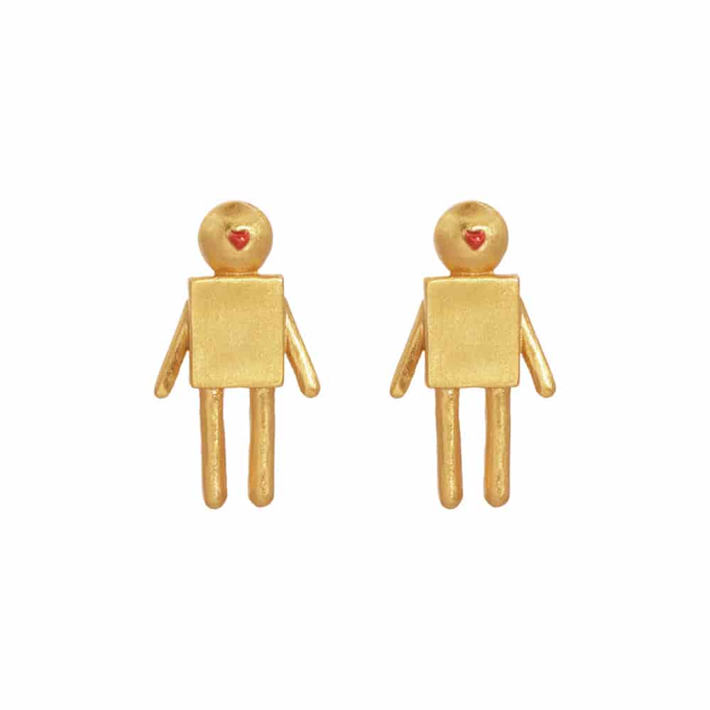 Aretes Robot Medium - miniatura 1