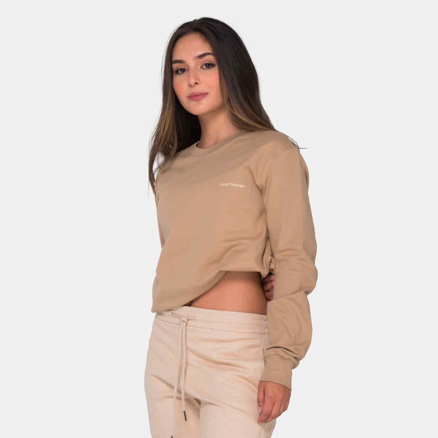 Long Sleeve Essential Kaki - miniatura 1
