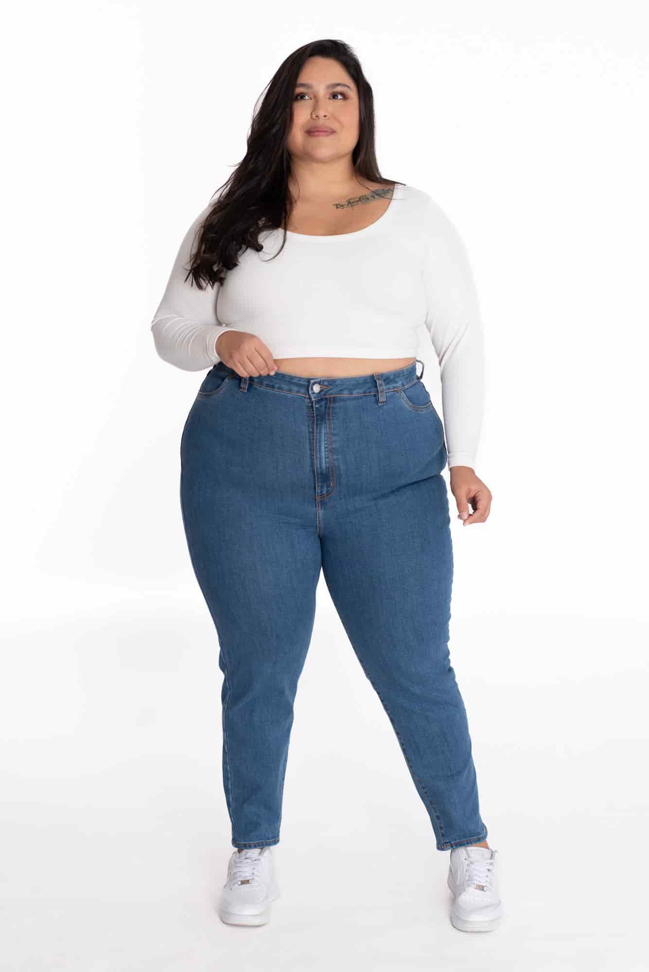 Jean Skinny Azul Medio 406 - miniatura 7