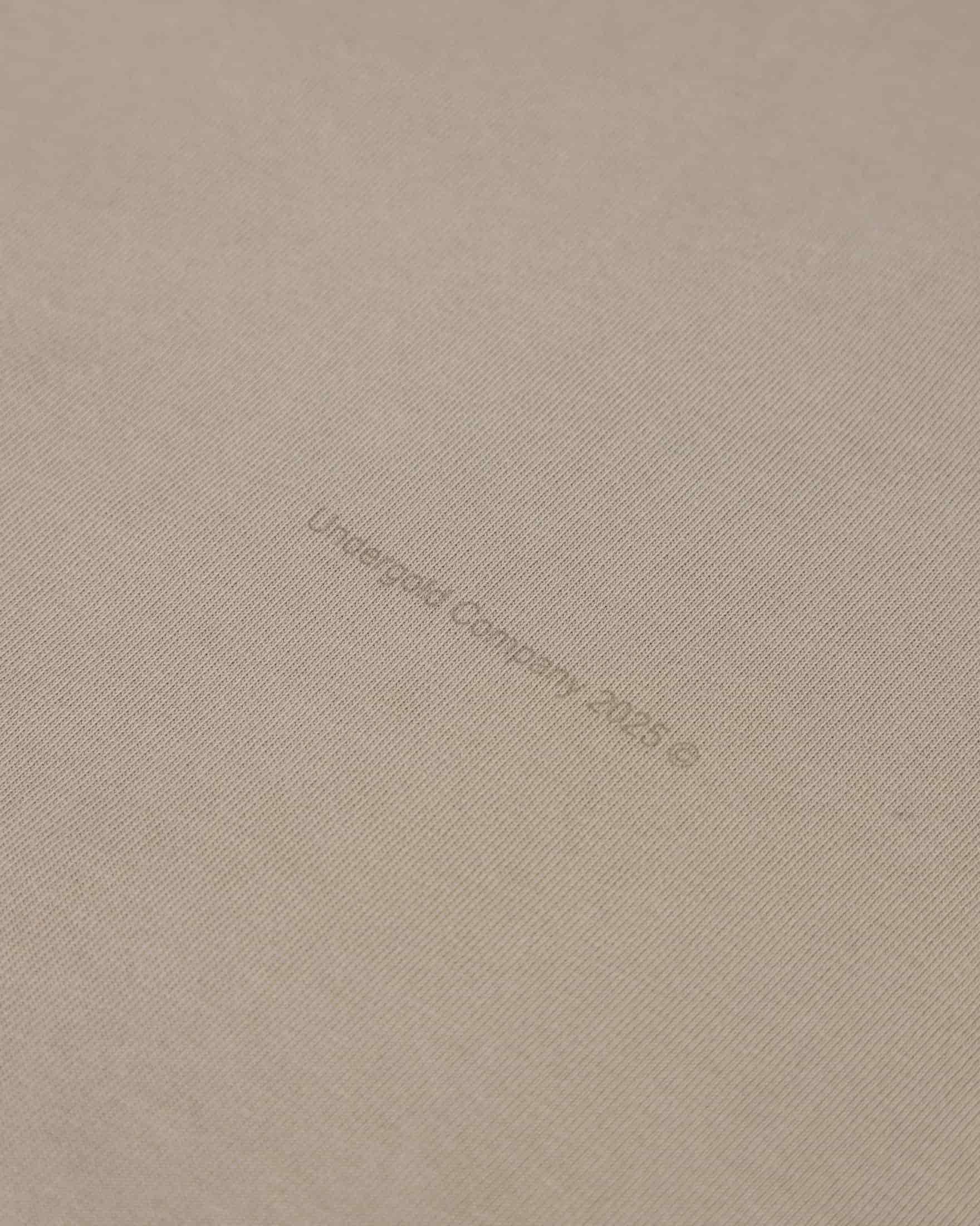 Basics Undergold Company Regular Fit Tshirt Light Brown - miniatura 11