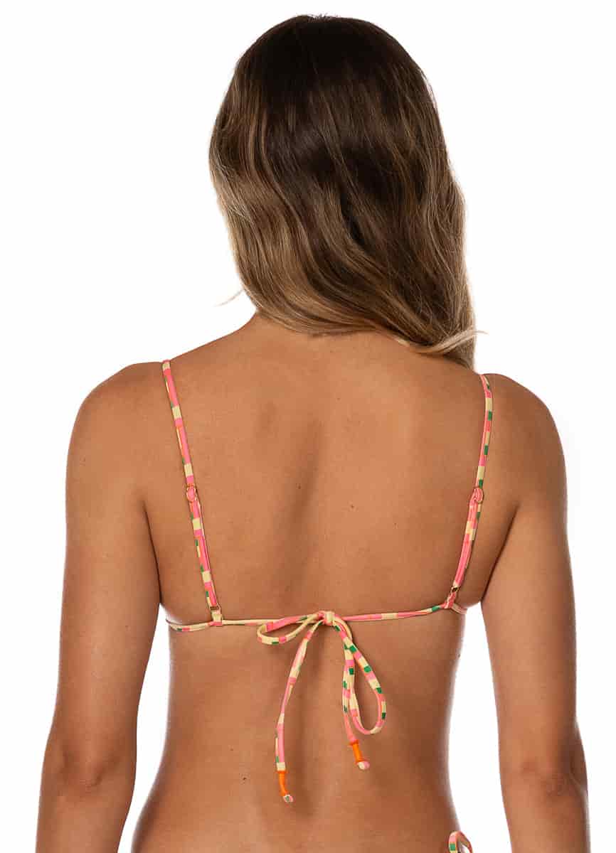 Maaji Blush Tide Ariel Sliding Triangle Bikini Top - miniatura 3