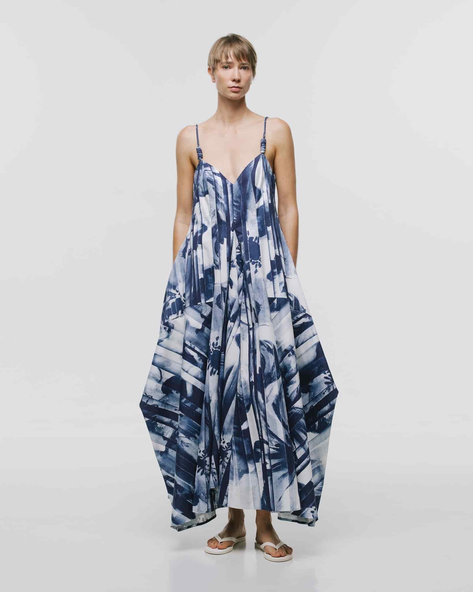 'YIN' MIDI DRESS - miniatura 2
