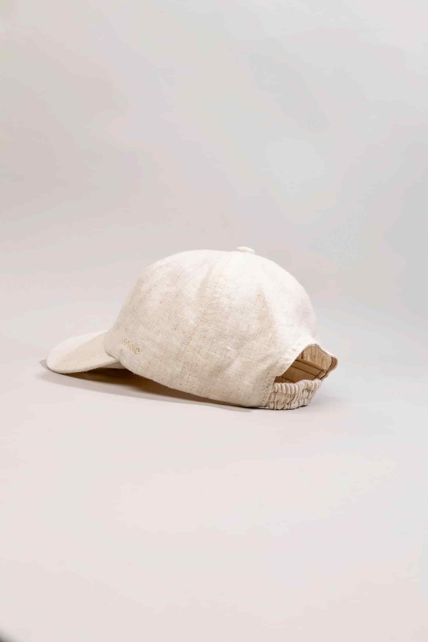 Men's linen cap atlantis embroidered - miniatura 6