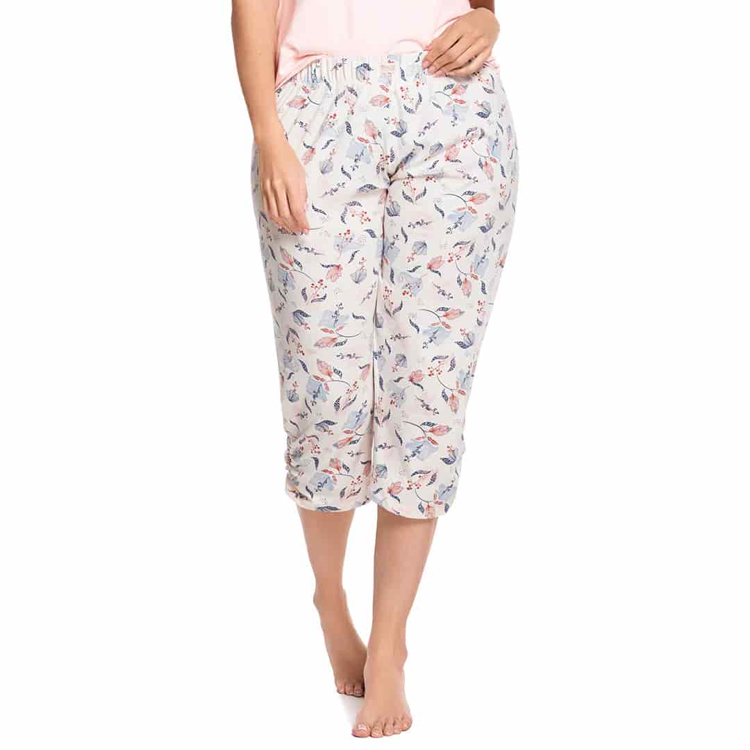 PANTALÓN DE PIJAMA TIPO CAPRI - miniatura 4