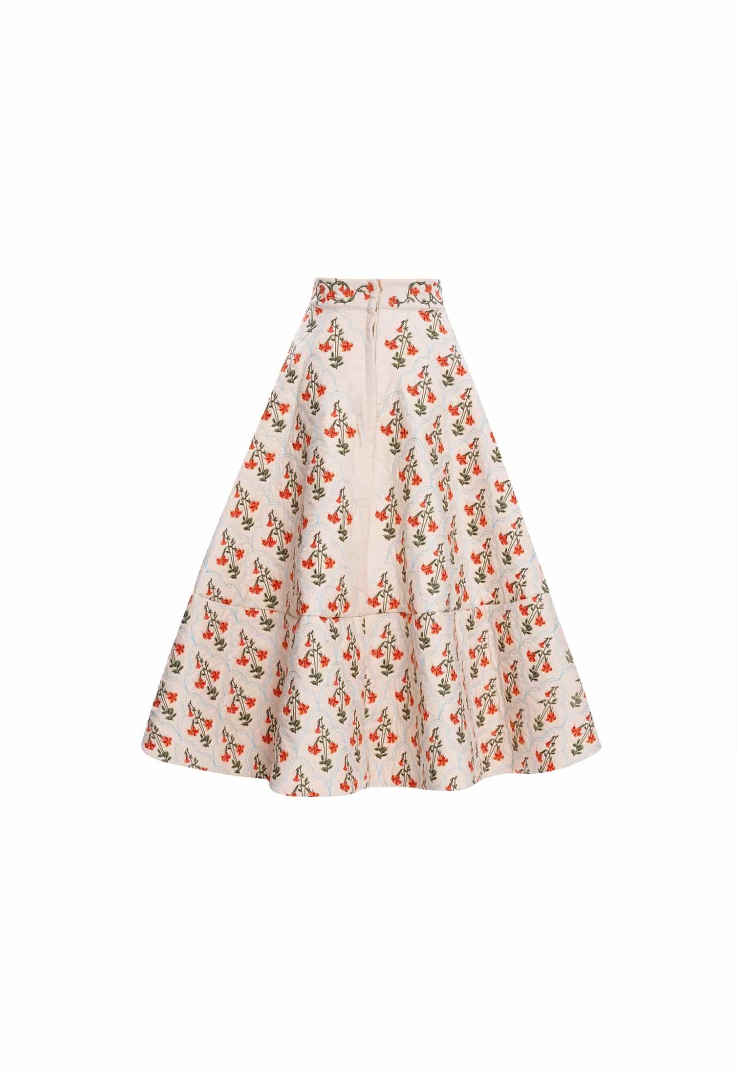 Bergamota Sabanero Atardecer Maxi Skirt - miniatura 3
