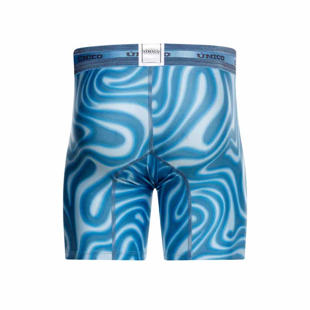 BOXER MEDIO FAUVE AZUL - miniatura 4