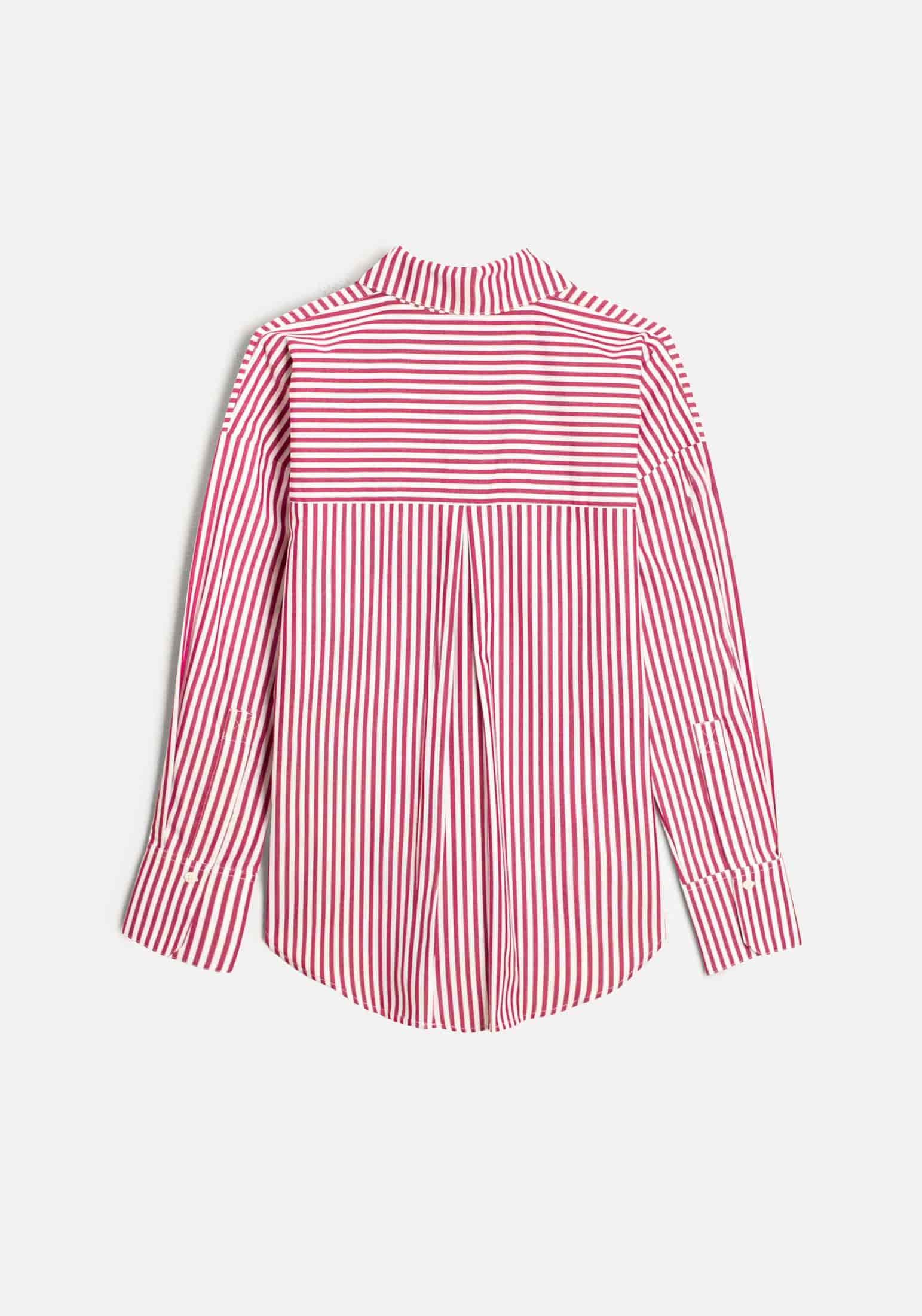 Camisa M Antonella Rayas Cereza - miniatura 4