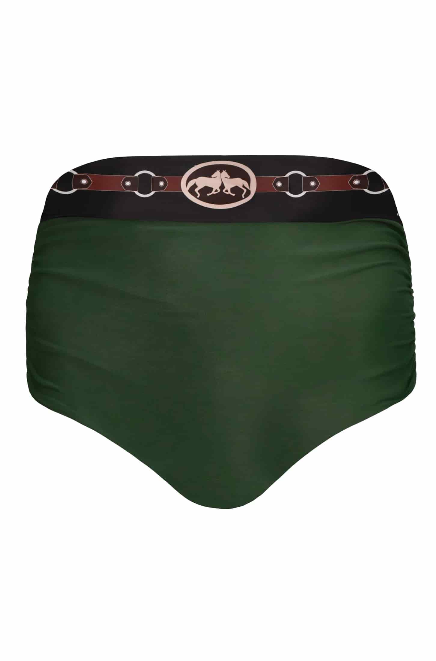 Olinda Bottom / Green - Horse Reins - miniatura 1
