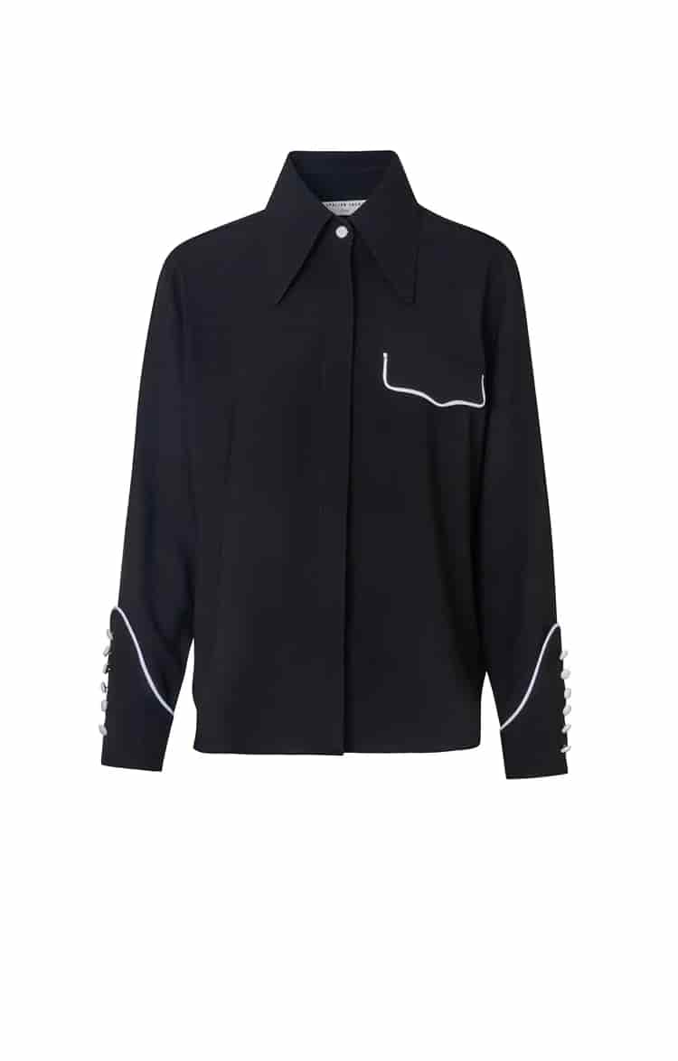 Black Bruna Shirt - miniatura 4