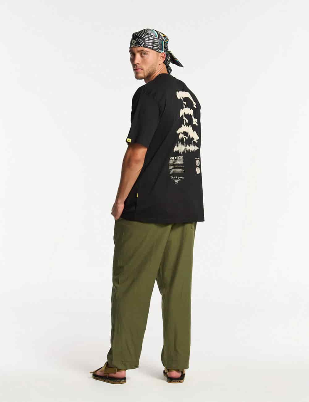 Camiseta Regular Solfeggio  negro Hombre - miniatura 3