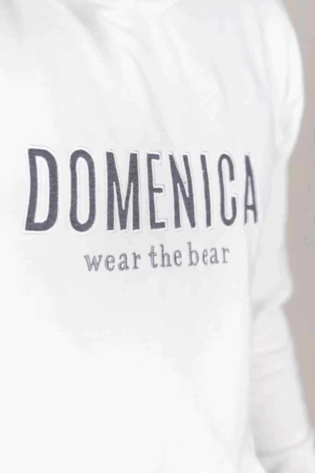 HOODIE DOMENICA CREMA - UNISEX - miniatura 6