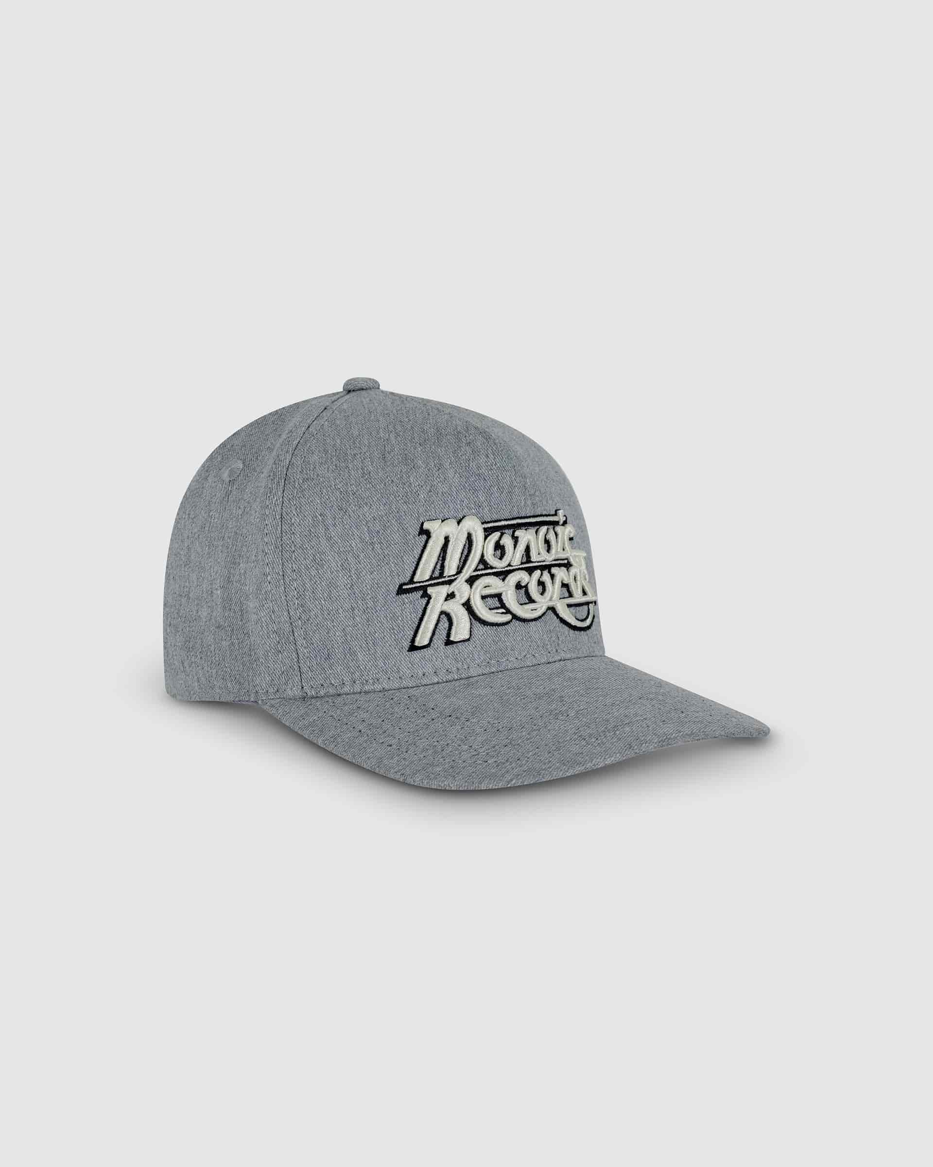 Gorra Monoic Records - Gris y Crema - miniatura 1