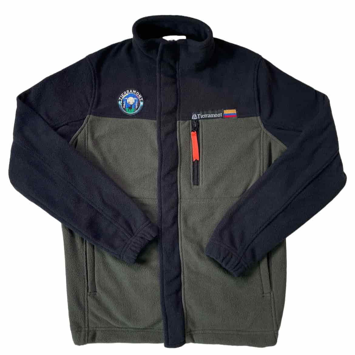 Buzo Térmico Bicolor Verde-Negro Dama - miniatura 2