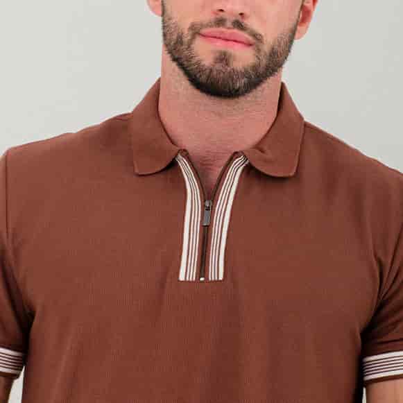 SUETER POLO MODA HOMBRE - miniatura 3