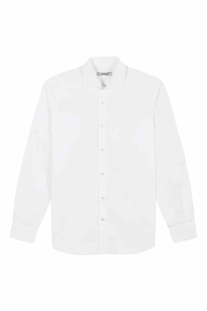 men’s cotton shirt white rx slim - miniatura 4