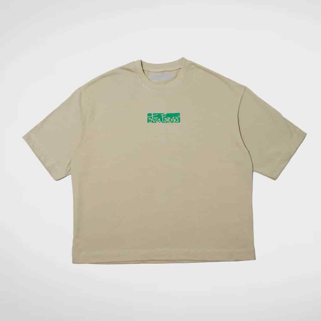 camiseta heavy logo / boxy fit - miniatura 1