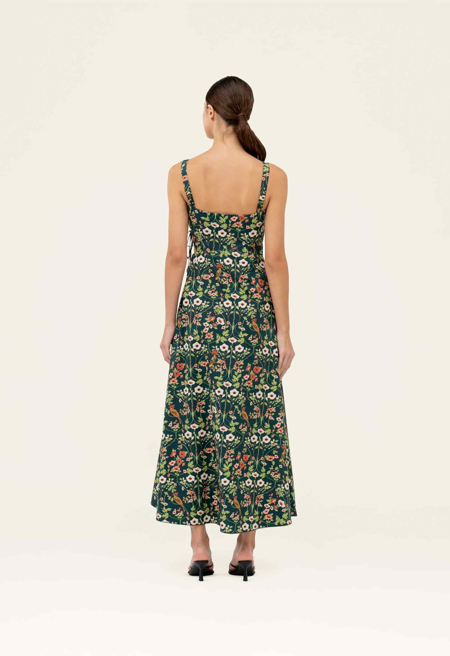 Verano Mosquetero Midi Dress - miniatura 4
