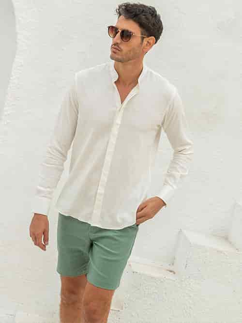 CAMISA NERU BLANCA FLEX - miniatura 4