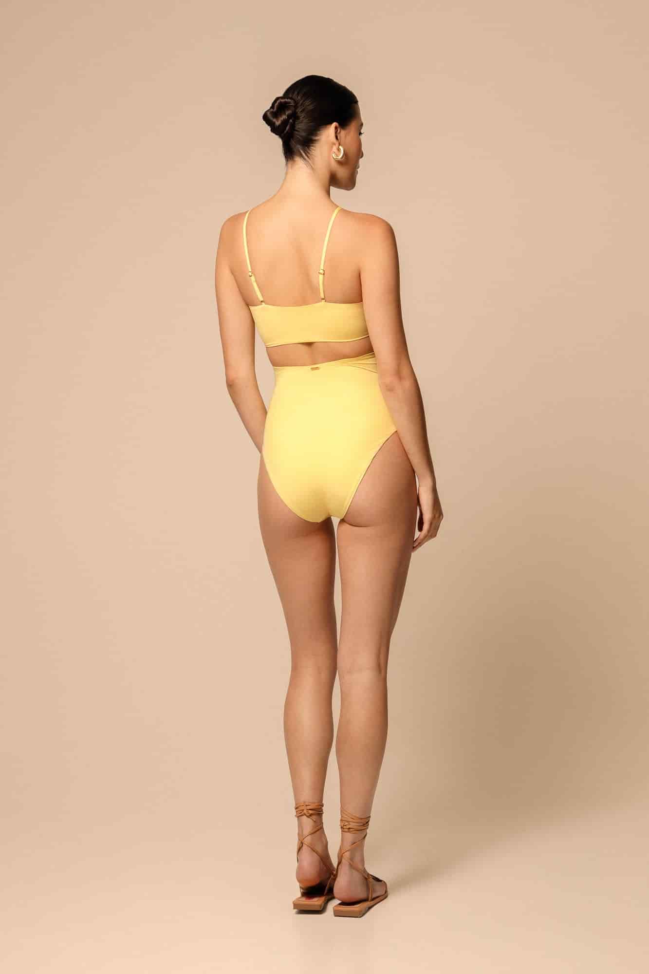 VERONICA ONE PIECE / Amarillo Crema - miniatura 5