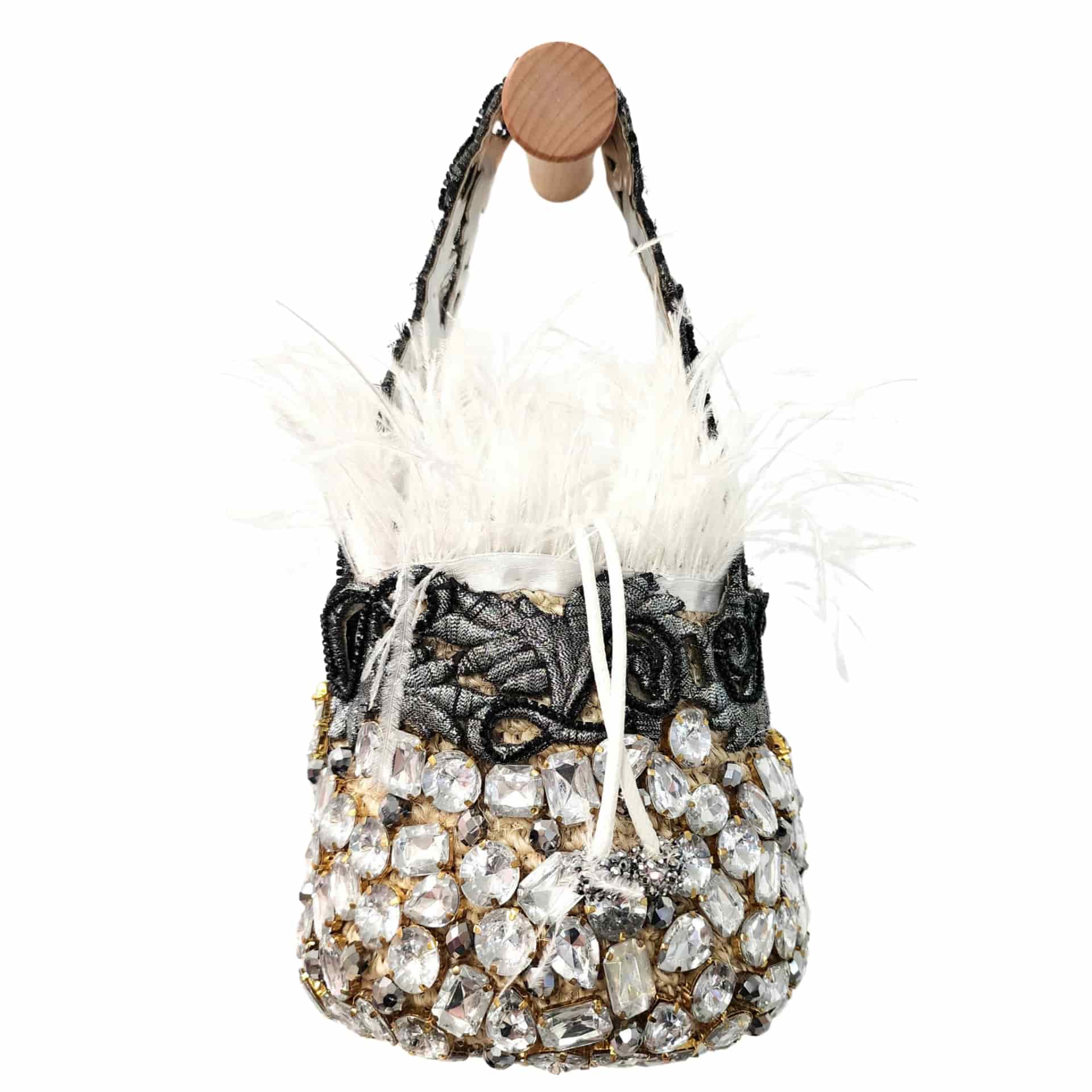 Minaudière White & Black Bag - miniatura 1