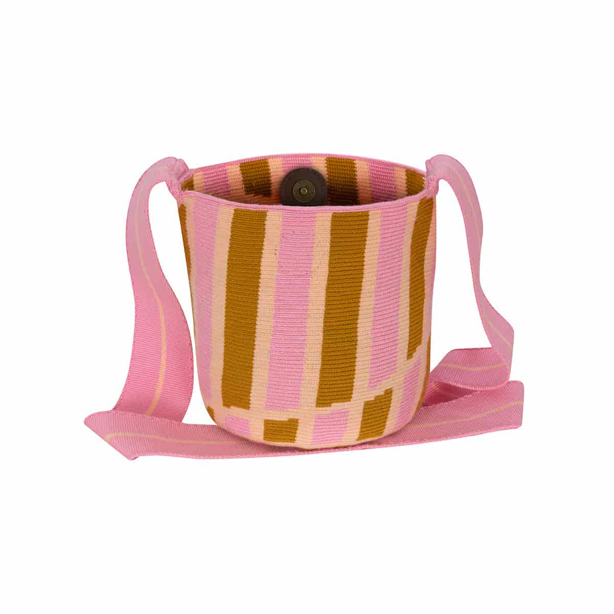 Crossbody Bucket Bag - Pink - miniatura 3