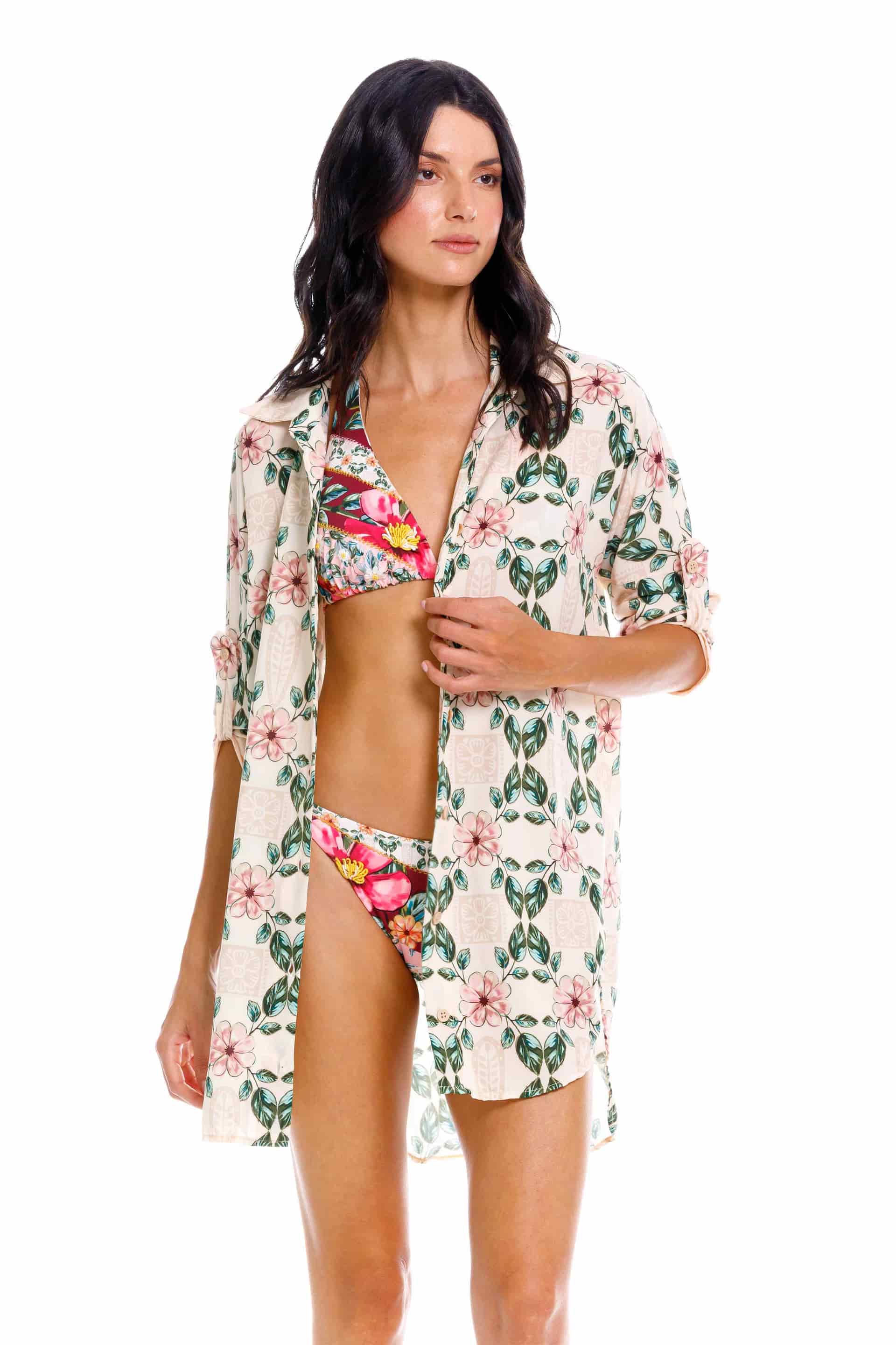 Camisón Kenia Flores - miniatura 3