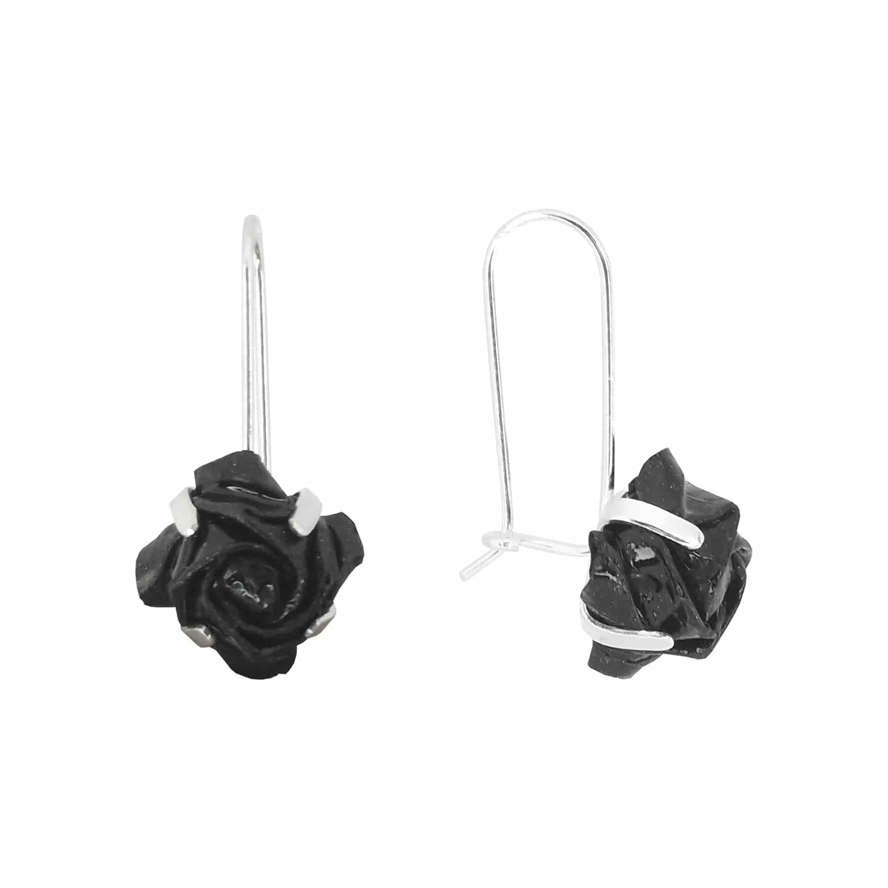 Arete rosa pequeña - miniatura 1