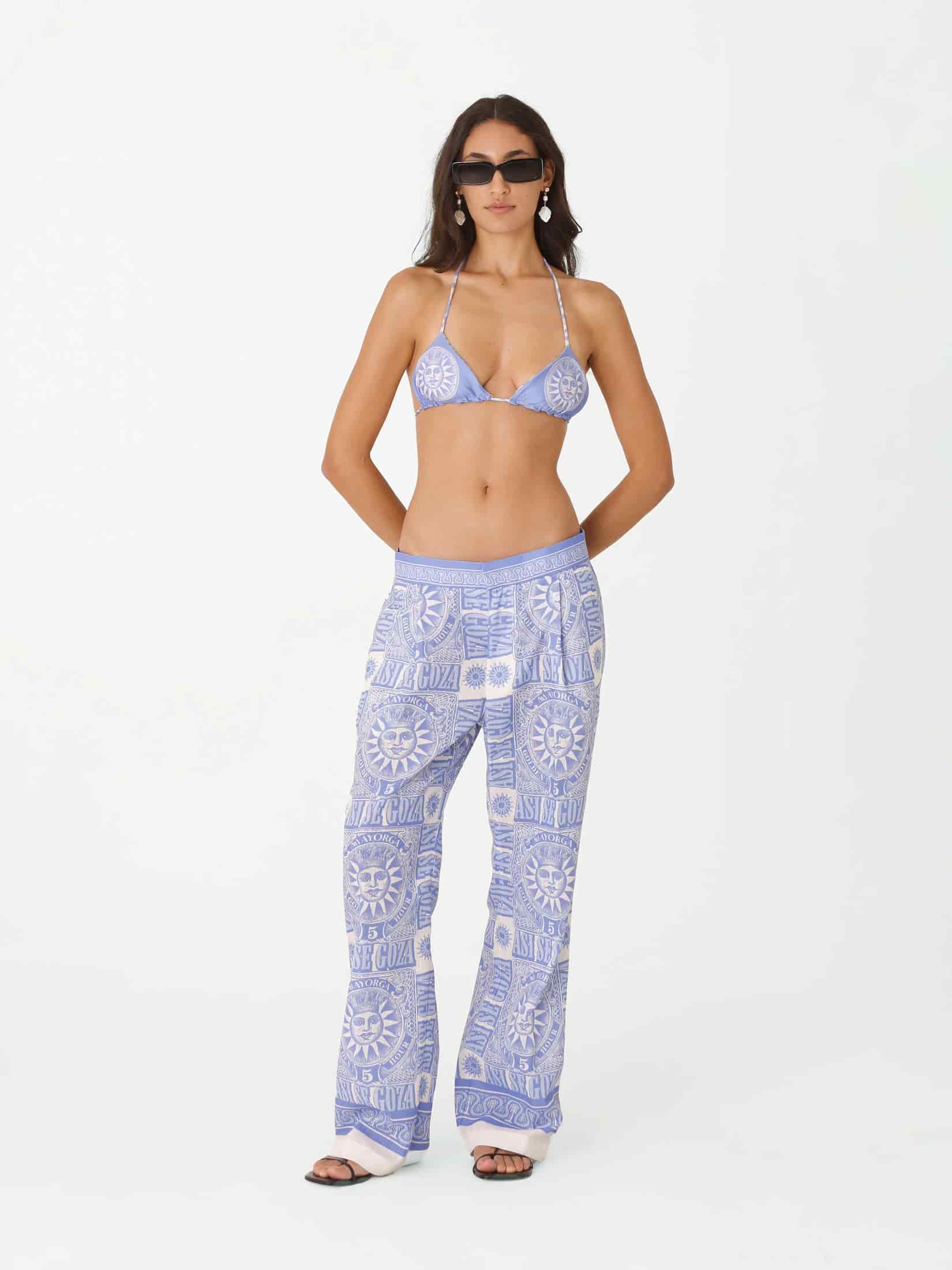 Top De Bikini Goza - Azul - miniatura 2