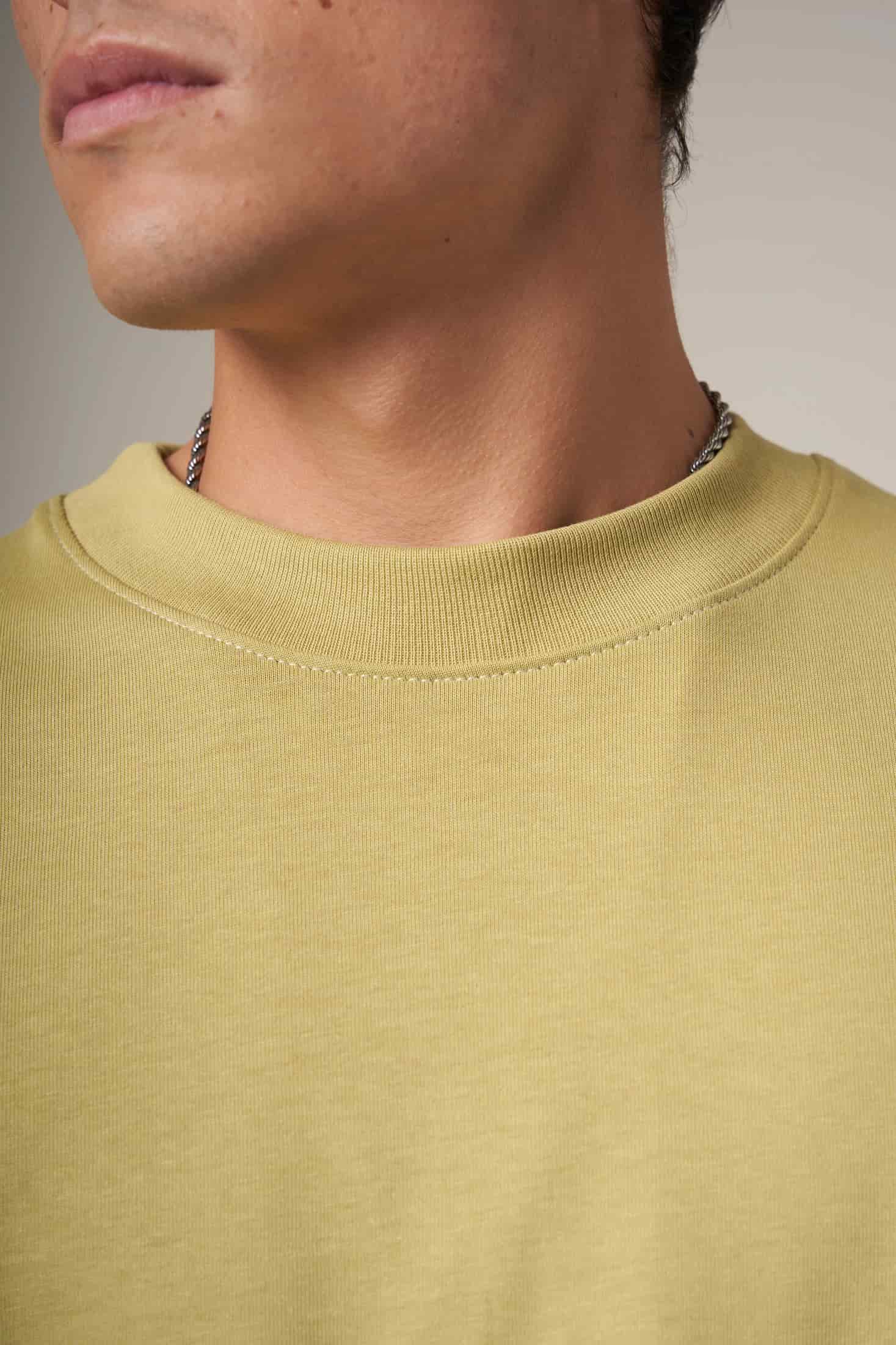 CAMISETA 250 GRAMOS, 100% ALGODÓN VERDE CLARO - miniatura 5
