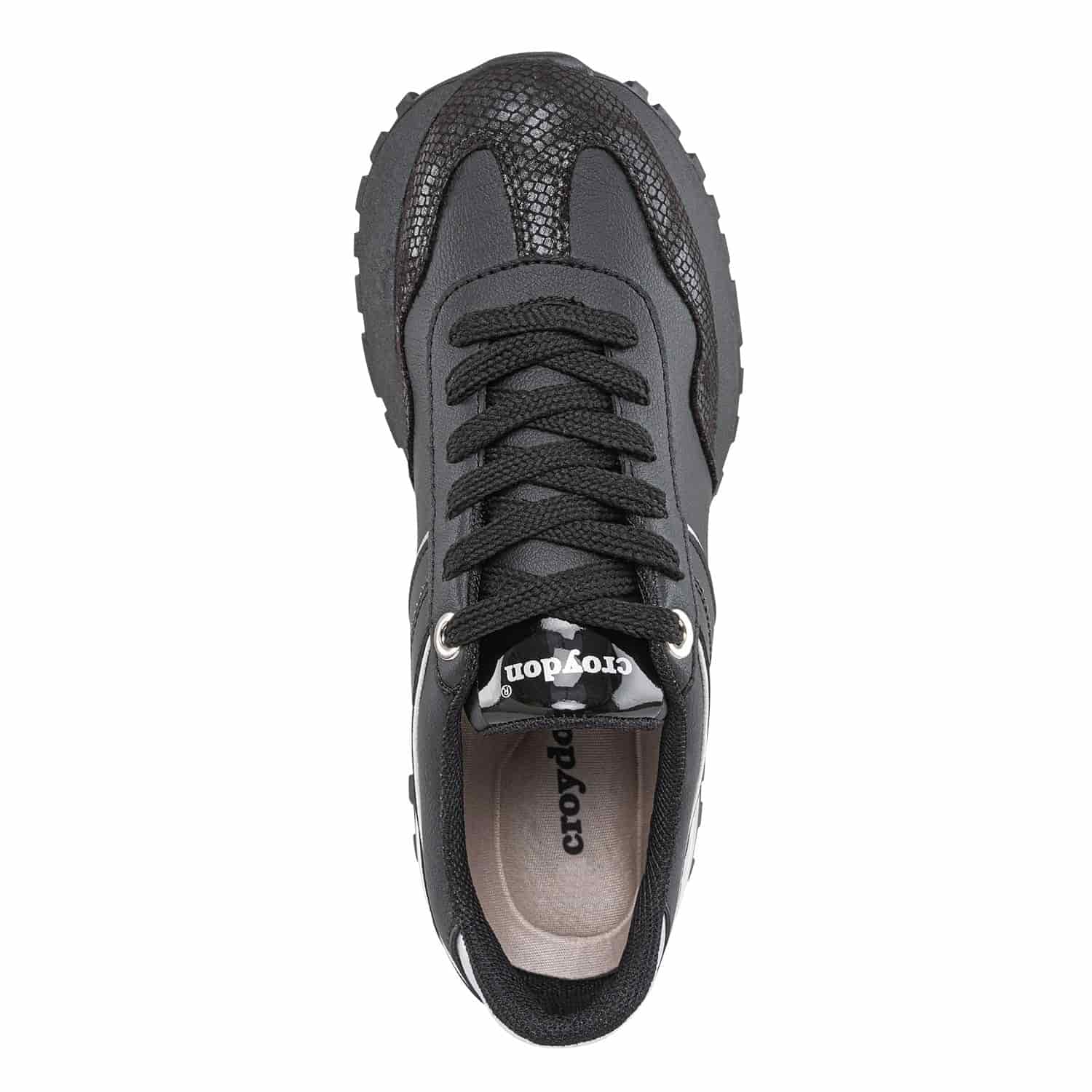 Tenis Urbanos Letizia Negro-Negro Croydon para Mujer - miniatura 3