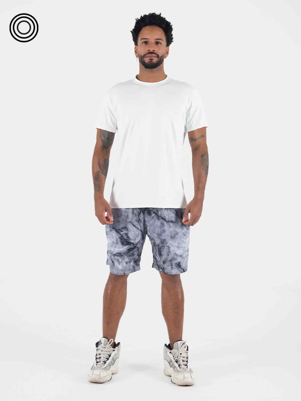 Pantaloneta basica hombre panal sublimada jonas - miniatura 2