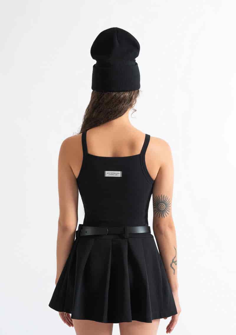 Monclair black crop top - miniatura 9