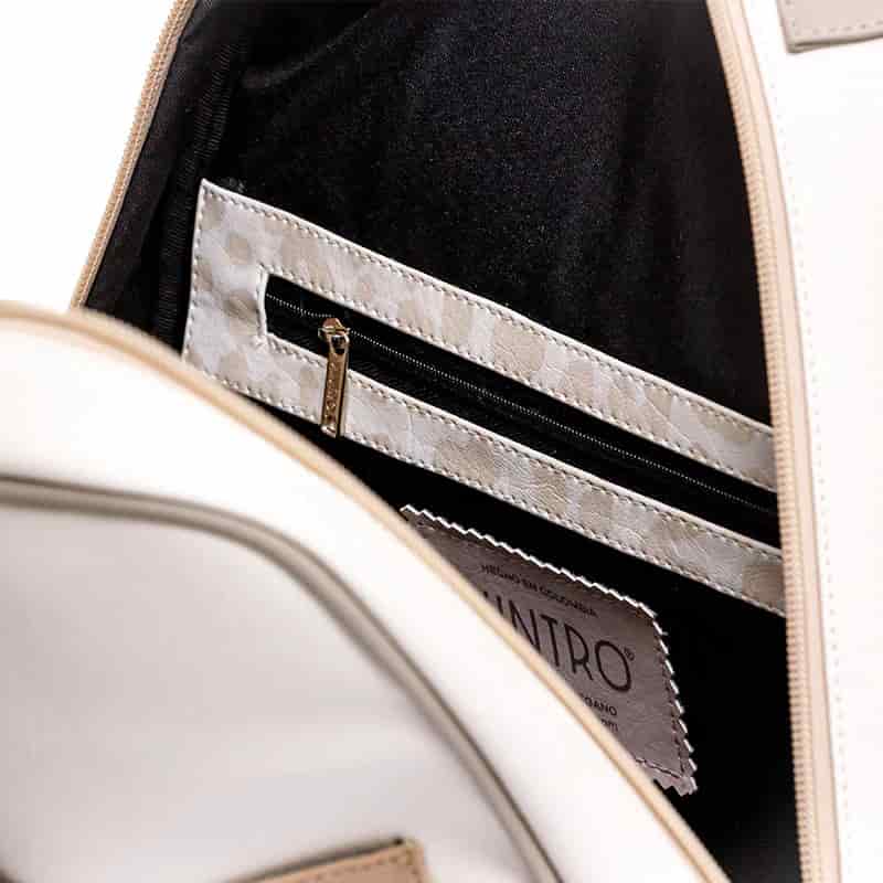 Morral Para Mujer Atenas Negro Con Bolsillo externo - miniatura 3