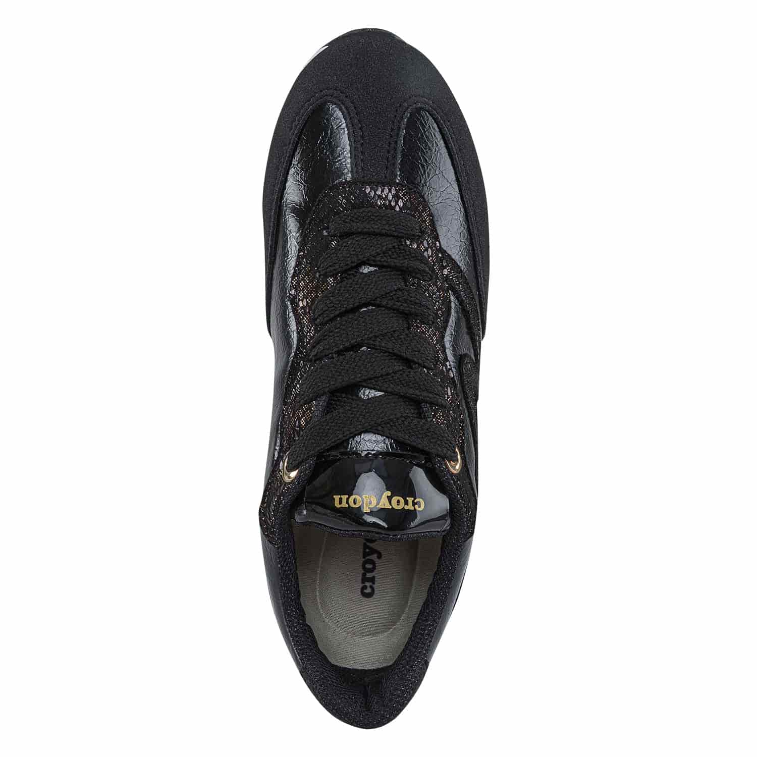 Tenis Urbanos Quimbaya Negro Croydon Para Mujer - miniatura 3
