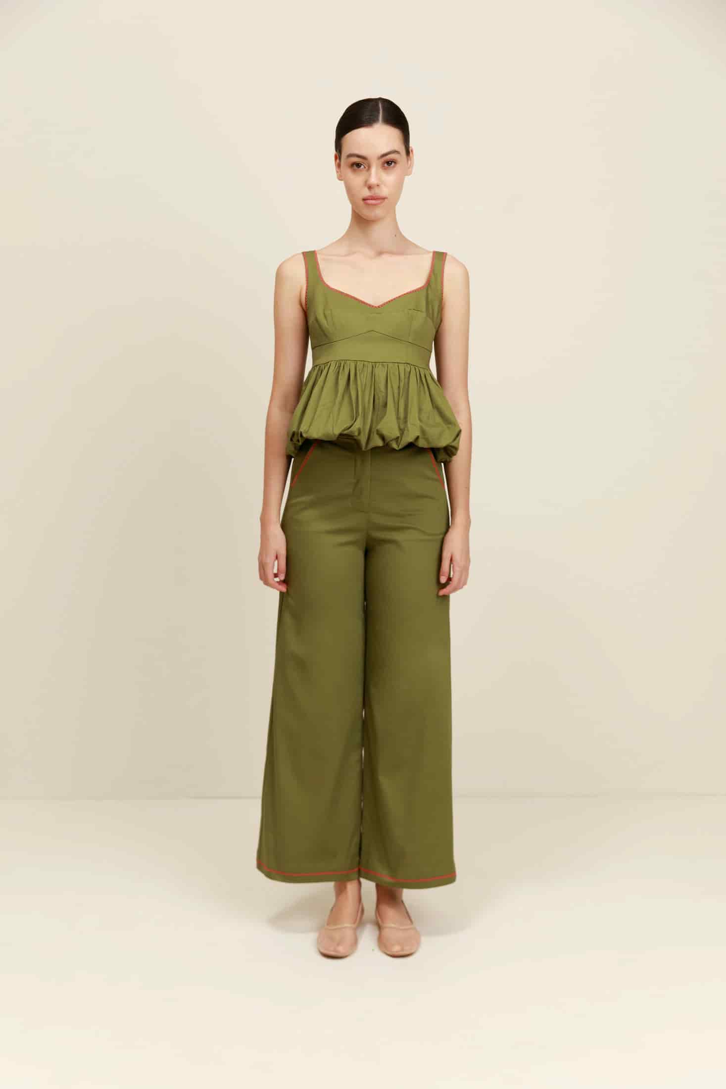 Profeta Pants in Olive - miniatura 1
