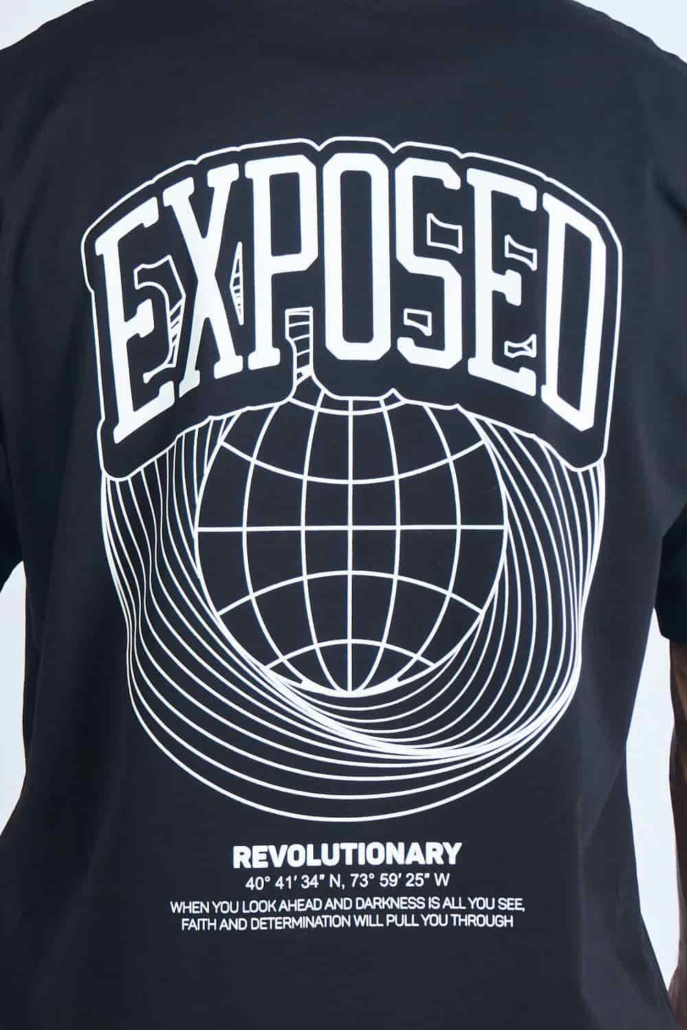 CAMISETA OVERSIZE NEGRA [DROP 0:0] - miniatura 5