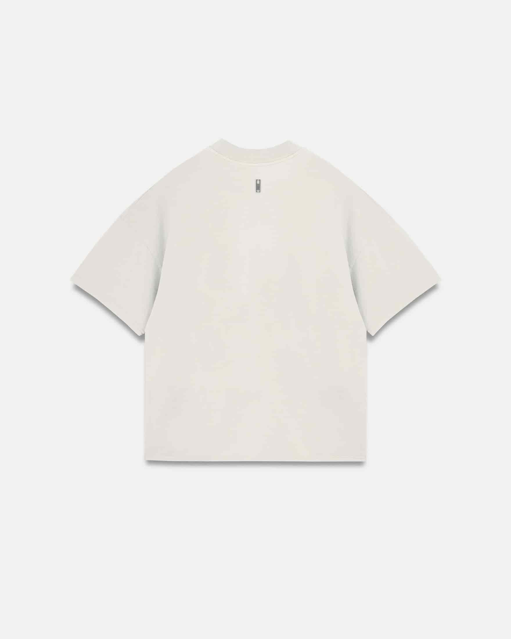 Line Basic Label Boxy Fit Tshirt White - miniatura 3