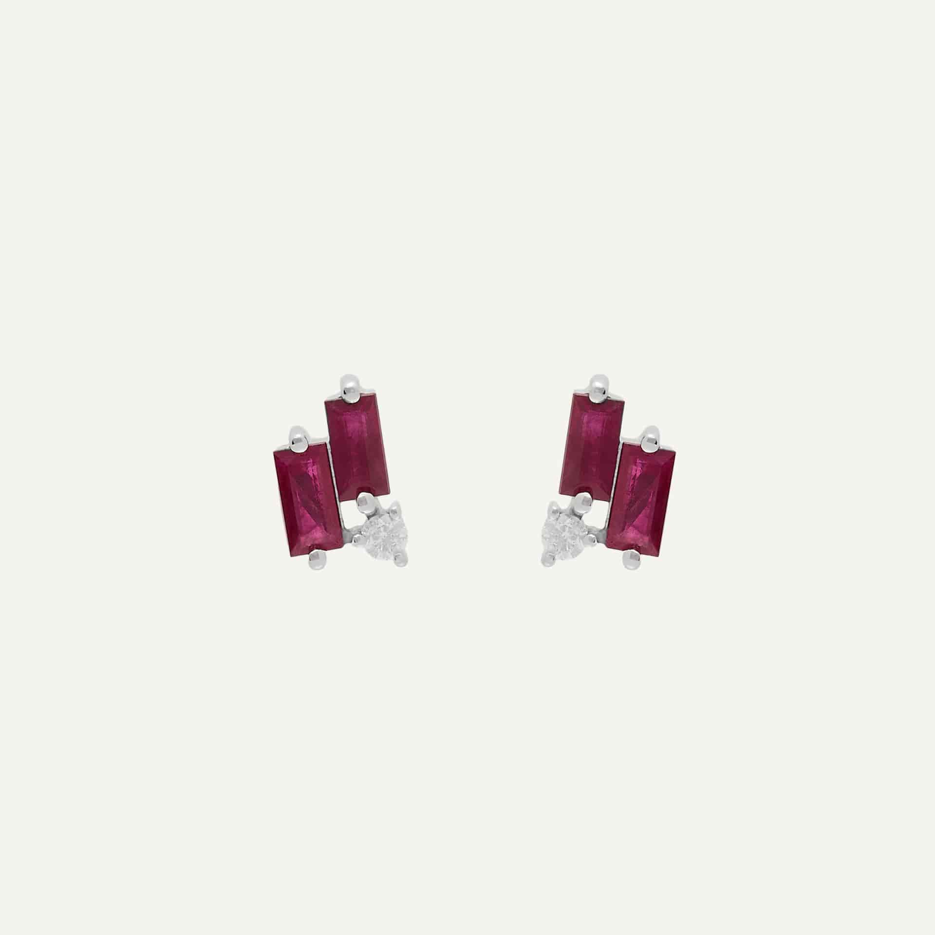 Arete Baguette lines - miniatura 2