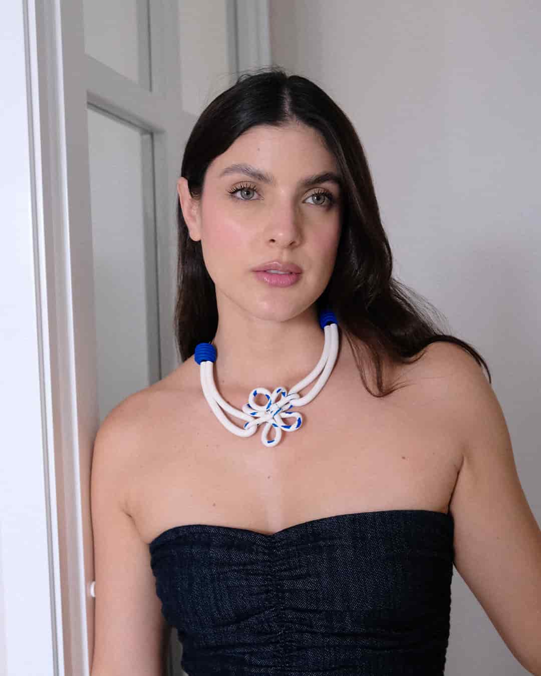 Curvy Bold Necklace - - miniatura 3