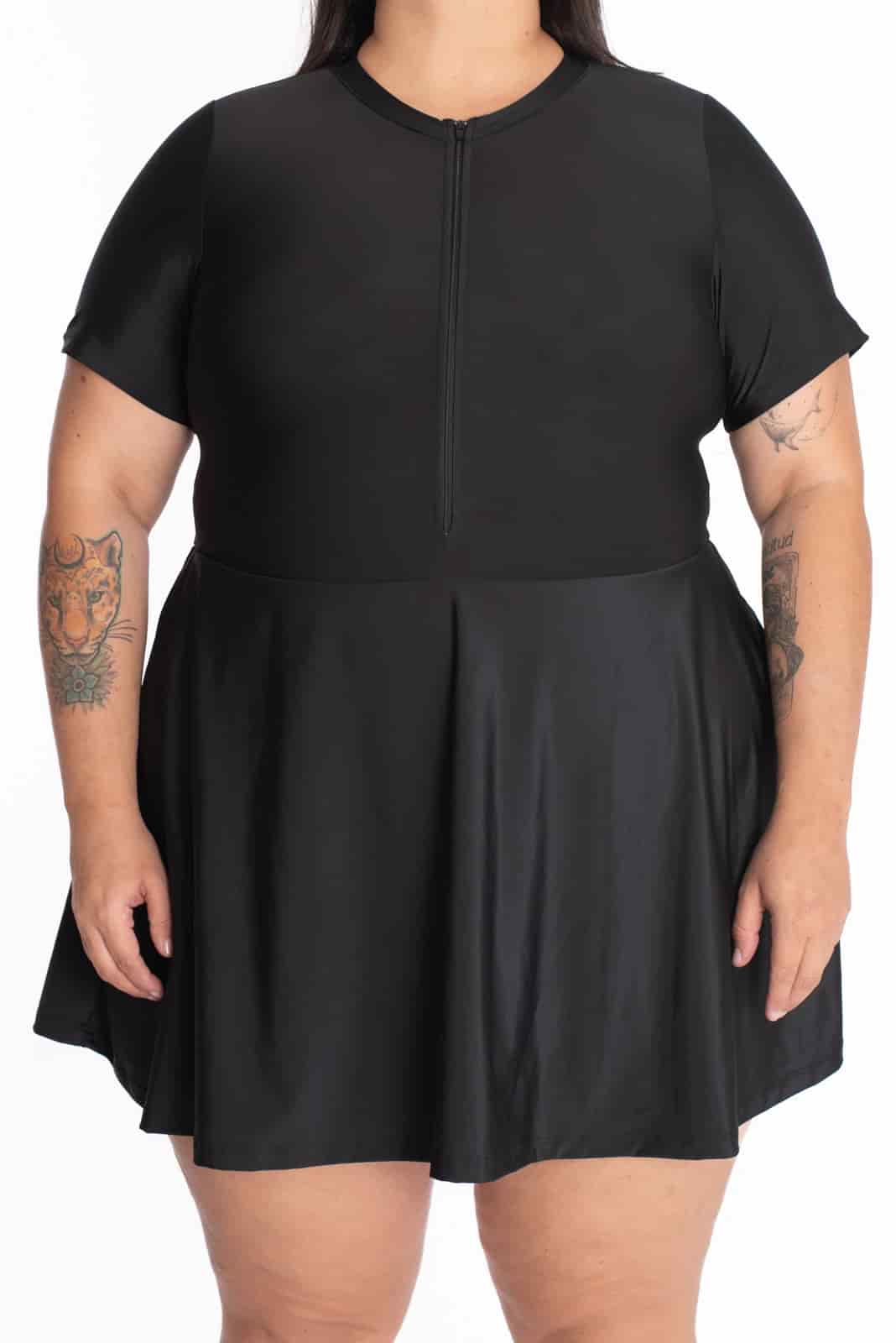 Vestido Venus Negro - miniatura 3