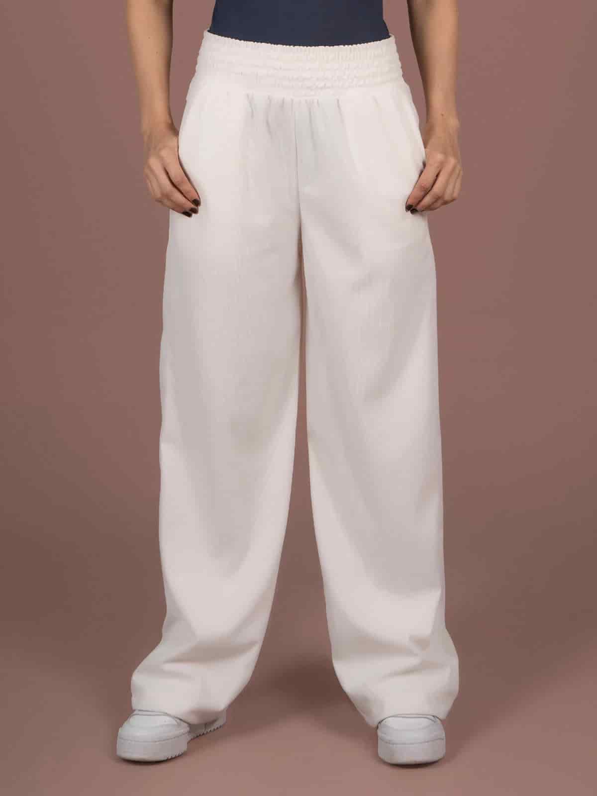Pantalon karina indiana ivory - miniatura 3