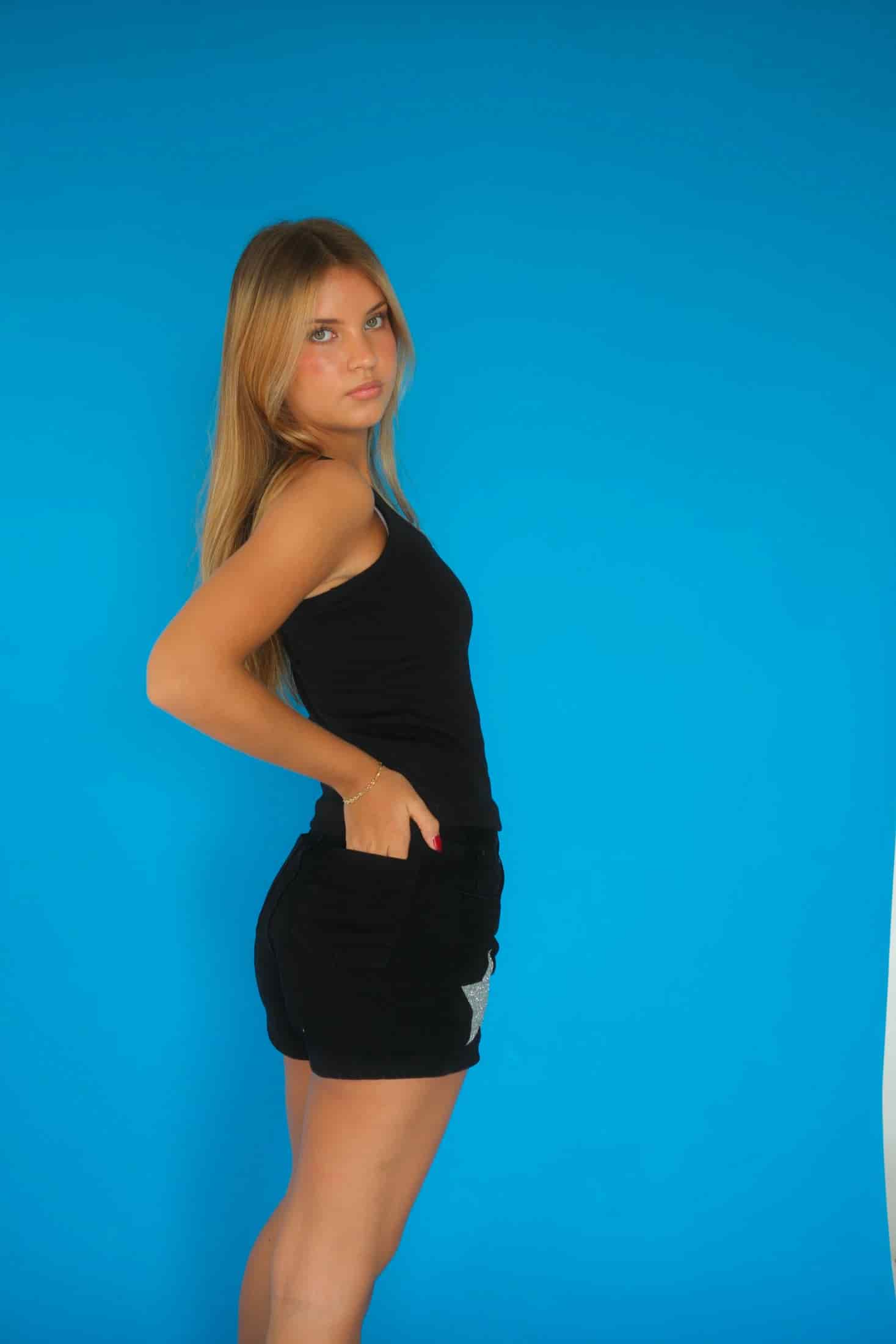 Double Star Black Shorts - miniatura 4