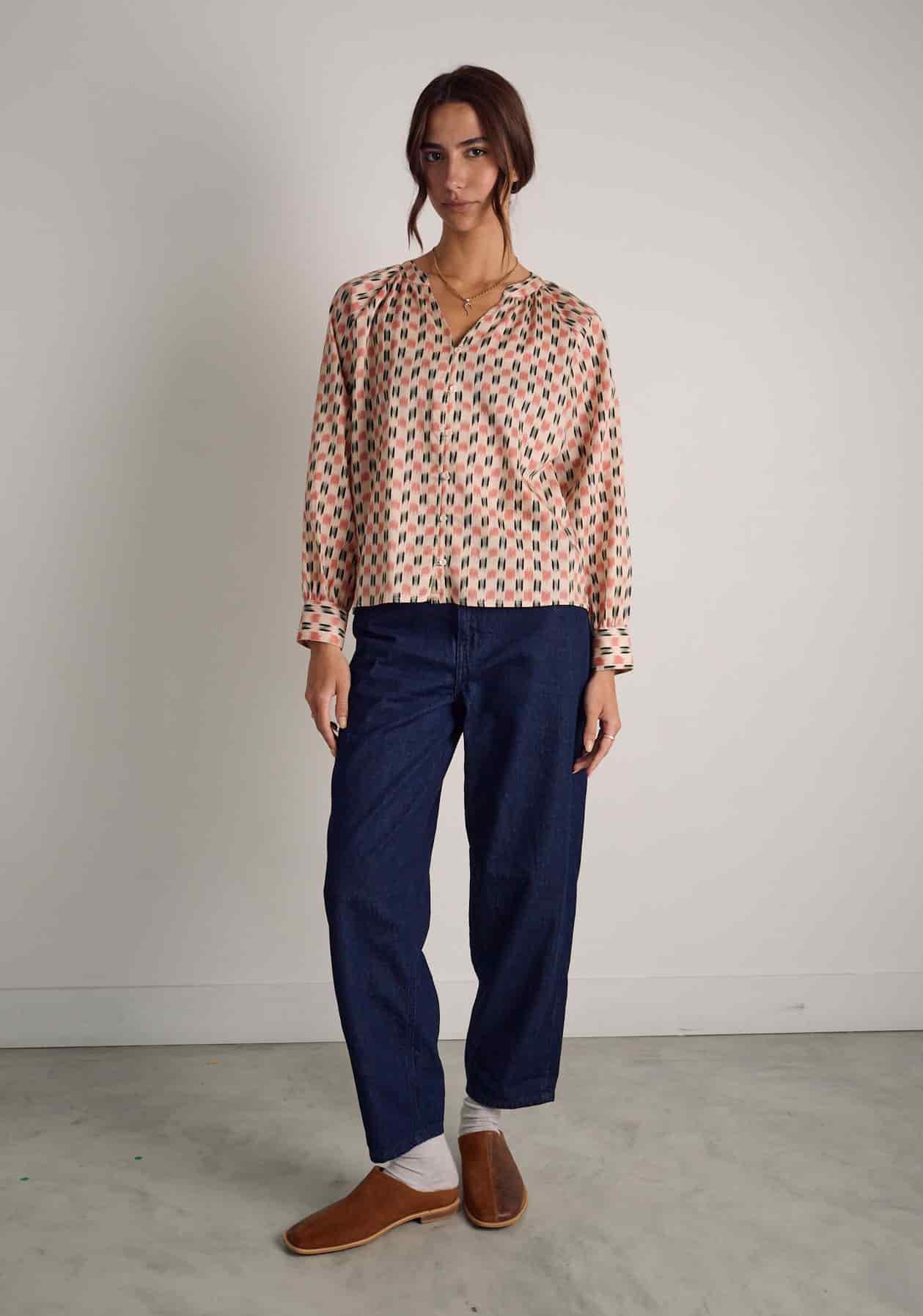 Blusa M Leticia Estampado Rosado - miniatura 3