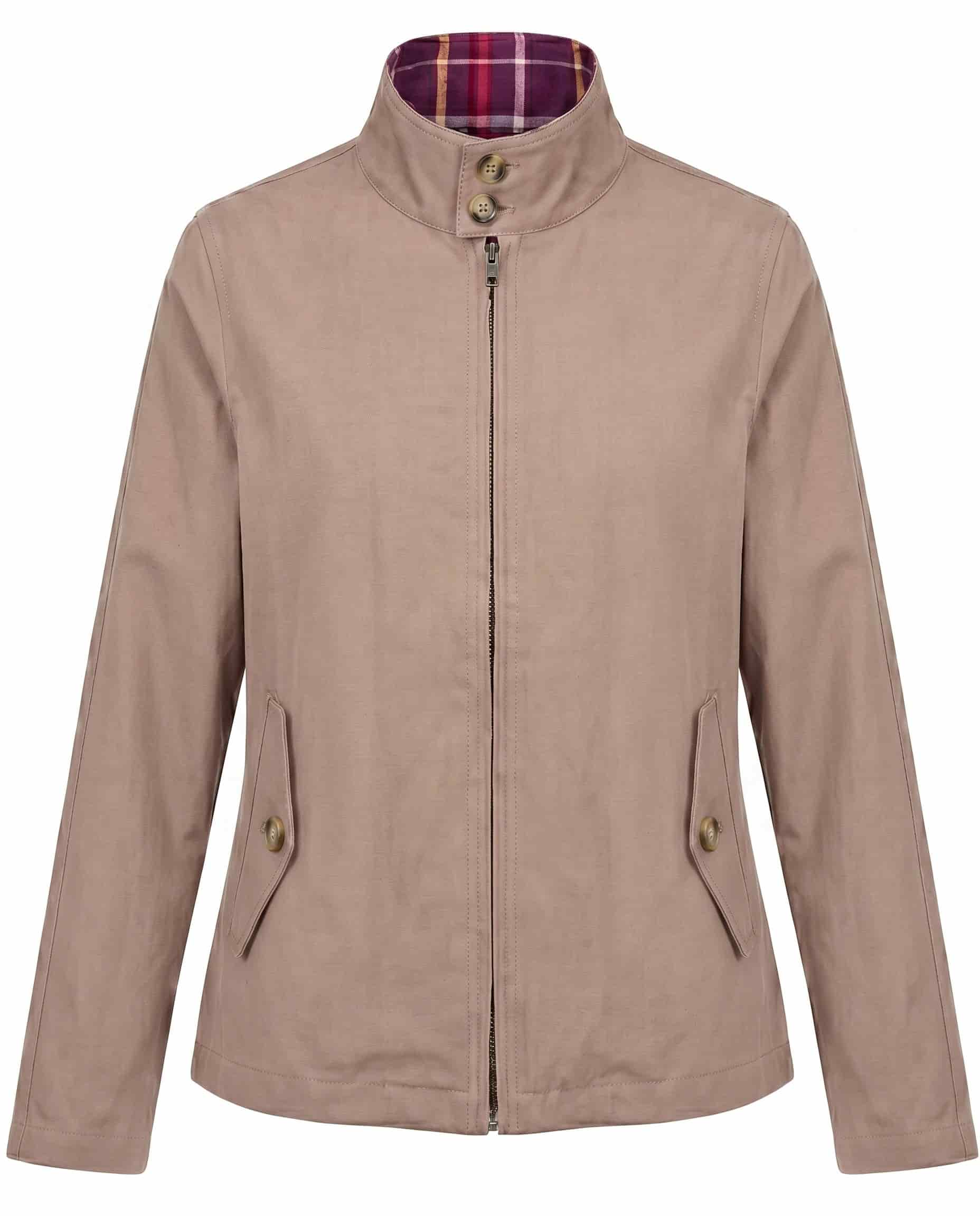 Chaqueta Harrington - Gabardina Beige - miniatura 4